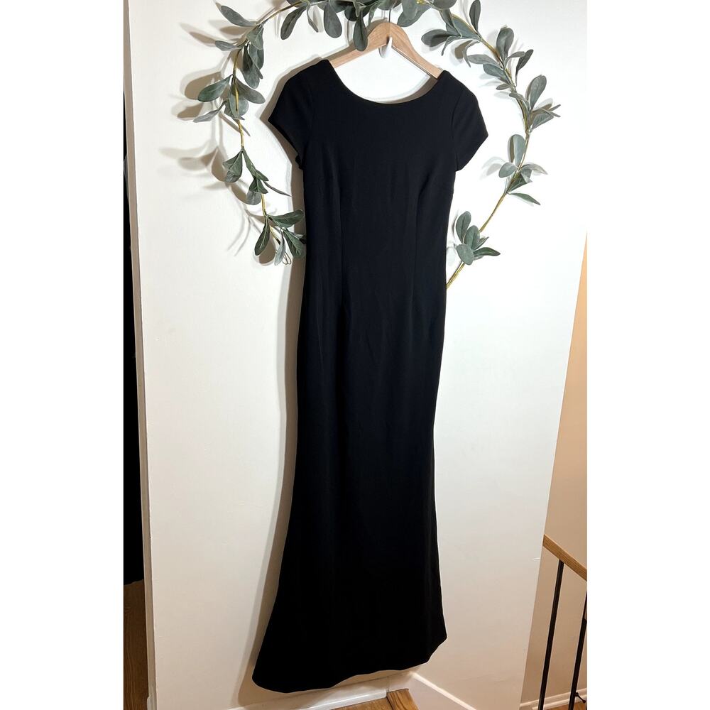 Lulus Black Mermaid Fit Maxi Dress